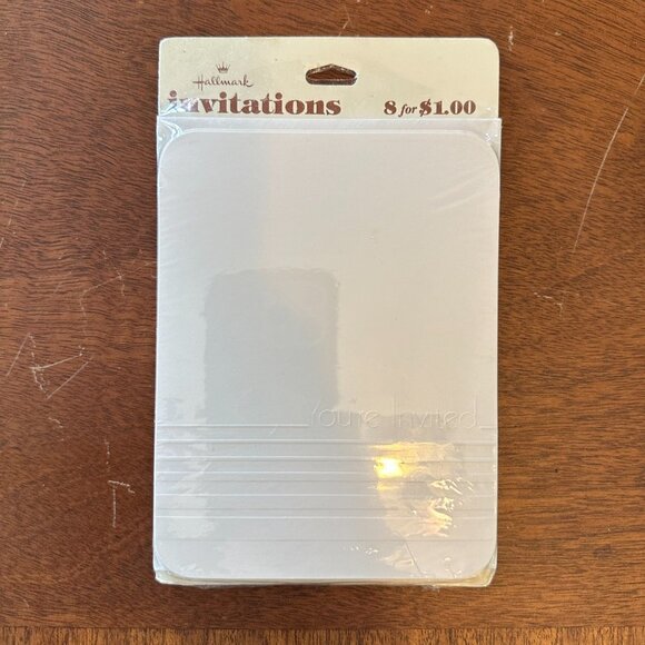 Vintage You're Invited Hallmark Party Invitations - Picture 5 of 9